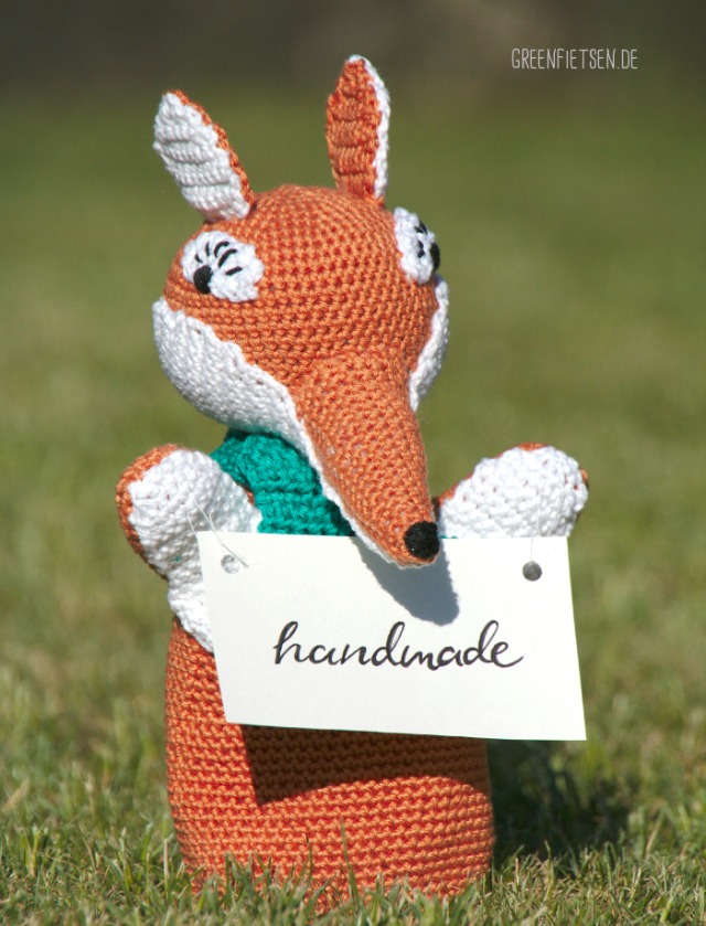 Fuchs-Handpuppe von Inessel