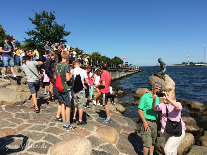 Touristenmagnet: Die Kleine Meerjungfrau in Kopenhagen