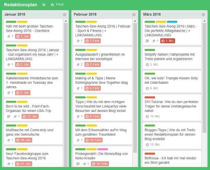 Wie du mit Trello einen Redaktionsplan für deinen Blog erstellst