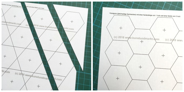 Hexagon-Druckvorlagen bei KunstUndMarkt