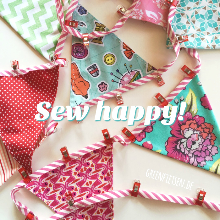 Sew happy! | Wortspiele