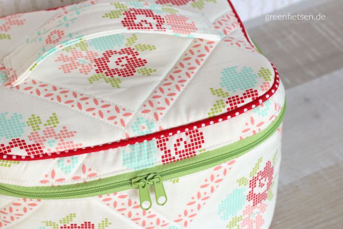 Crimson & Clover Train Case | Schnitt: Sew Sweetness