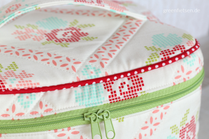 Crimson & Clover Train Case | Schnitt: Sew Sweetness