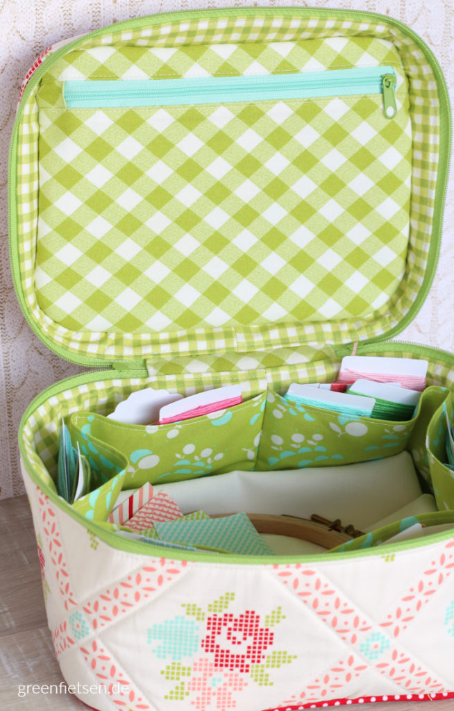 Crimson & Clover Train Case | Schnitt: Sew Sweetness