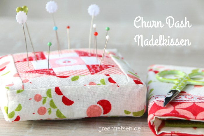 Patchwork | Churn Dash Nadelkissen (Mini-Tutorial)