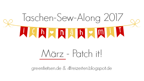 Taschen-Sew-Along 2017 | März - Patch it! Tasche trifft Patchwork