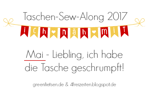 Taschen-Sew-Along 2017 | Mai - Liebling, ich habe die Tasche geschrumpft