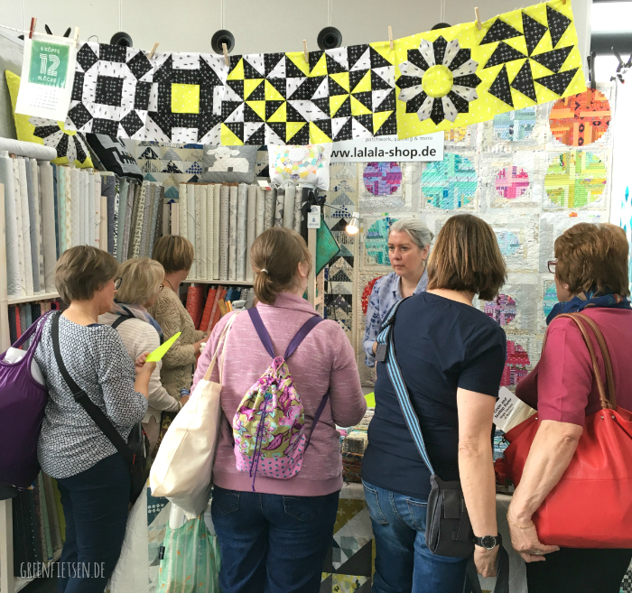 Nadelwelt Karlsruhe 2017 - Der Stand von Lalala Patchwork