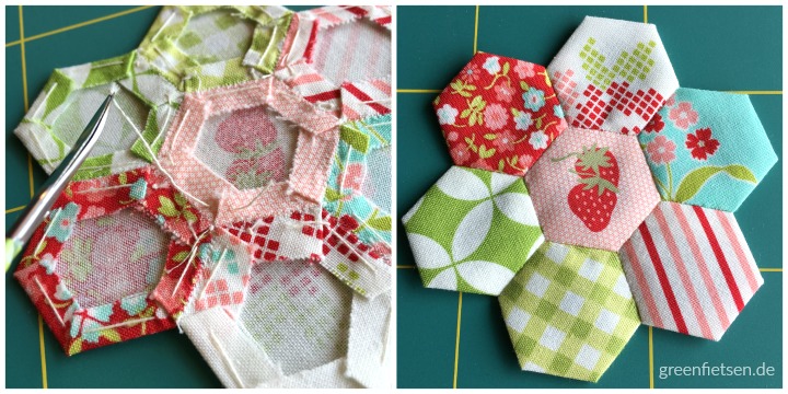 Tutorial 2 | Heftfäden entfernen (English Paper Piecing)