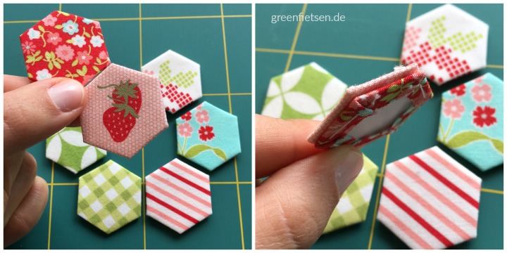 Tutorial 2 | So nähst du Hexies von Hand zusammen (English Paper Piecing)