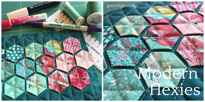 Tutorial | Modern Hexies (English Paper Piecing)