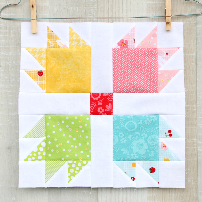 Quiltblock Bear's Paw