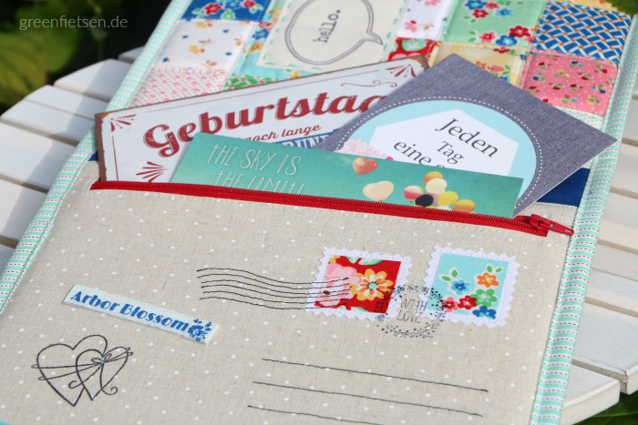 Schreibmappe "Happy Mail" aus Arbor Blossom von Nadra Ridgeway