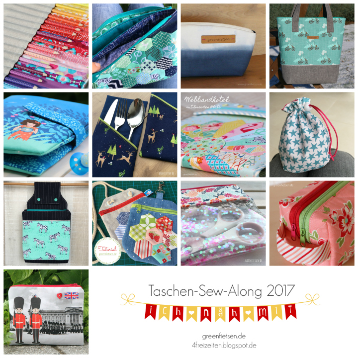 Taschen-Sew-Along 2017 - Meine Taschen im Überblick