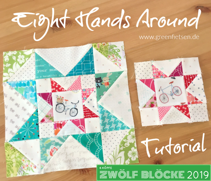 Eight Hands Around Quiltblock