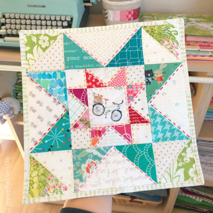 Eight Hands Around Mini Quilt