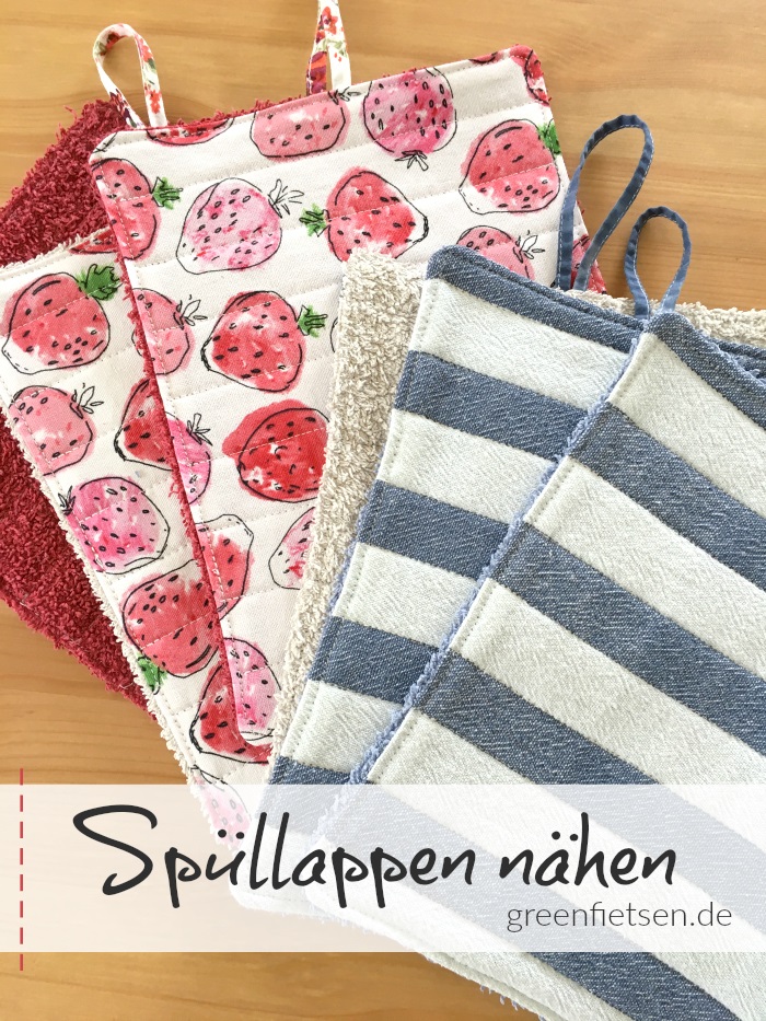 Spüllappen nähen - Anleitung & Erfahrungsbericht