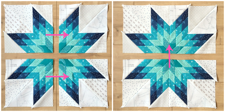 Lone Star Quiltblock Tutorial