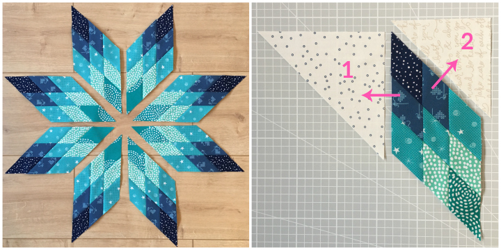 Lone Star Quiltblock Tutorial