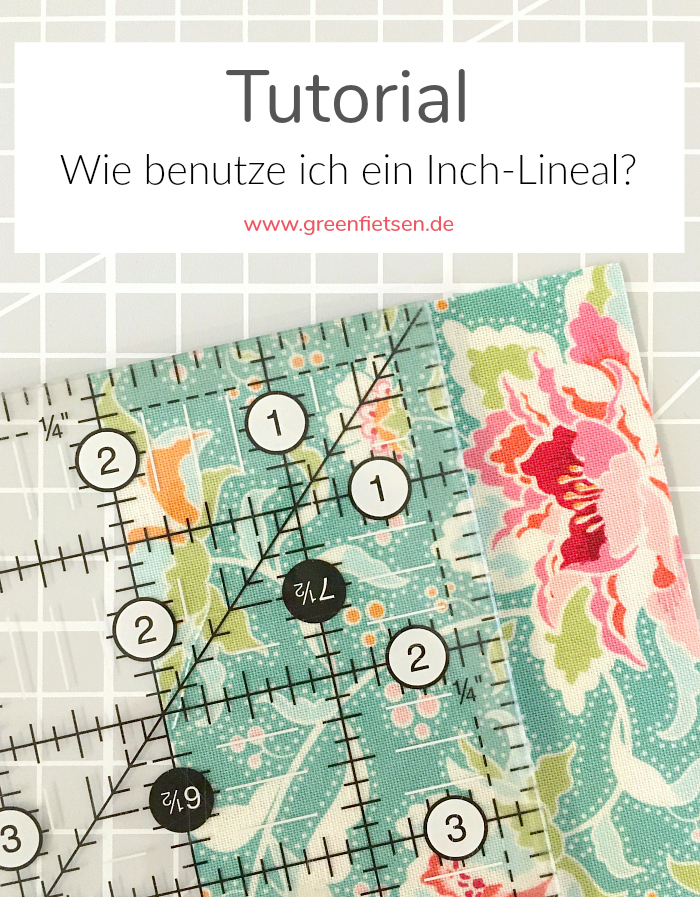 Tutorial | Wie benutze ich ein Inch-Lineal?