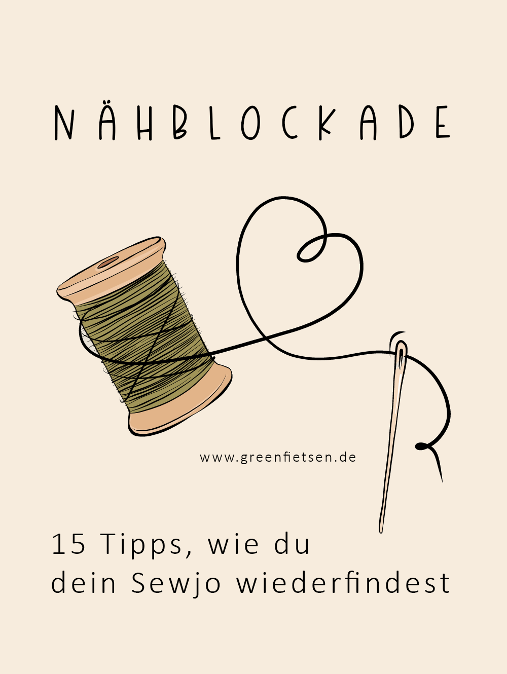 Nähblockade - 15 Tipps, wie du dein Sewjo wiederfindest