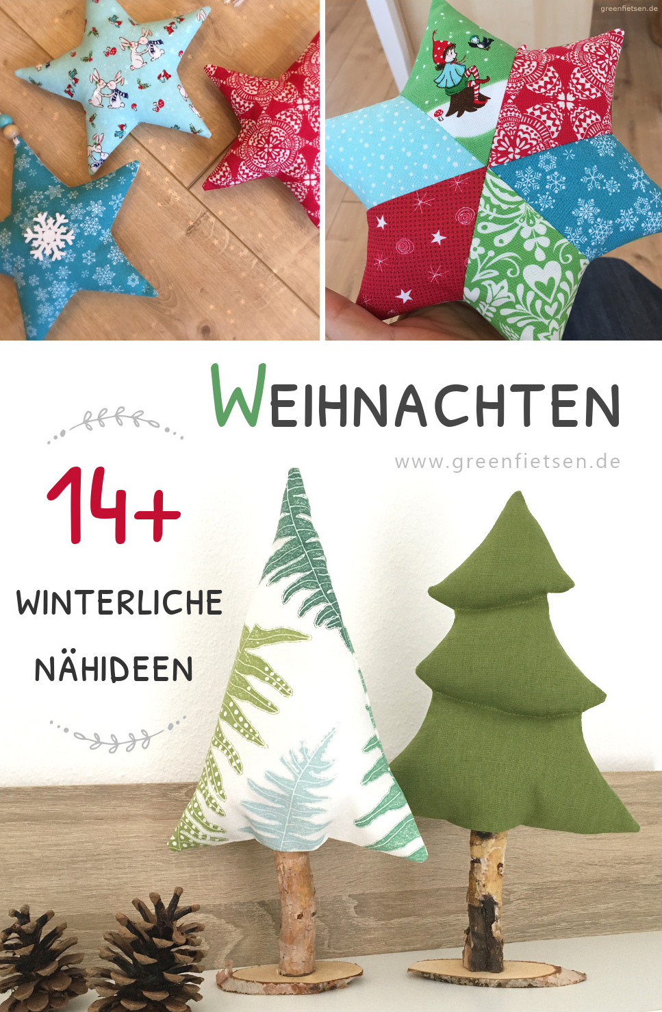 14+ Nähideen für Weihnachten