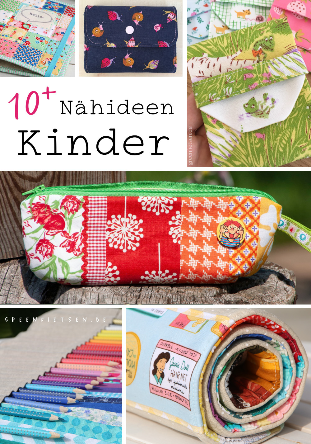 10+ Nähideen - Geschenke für Kinder