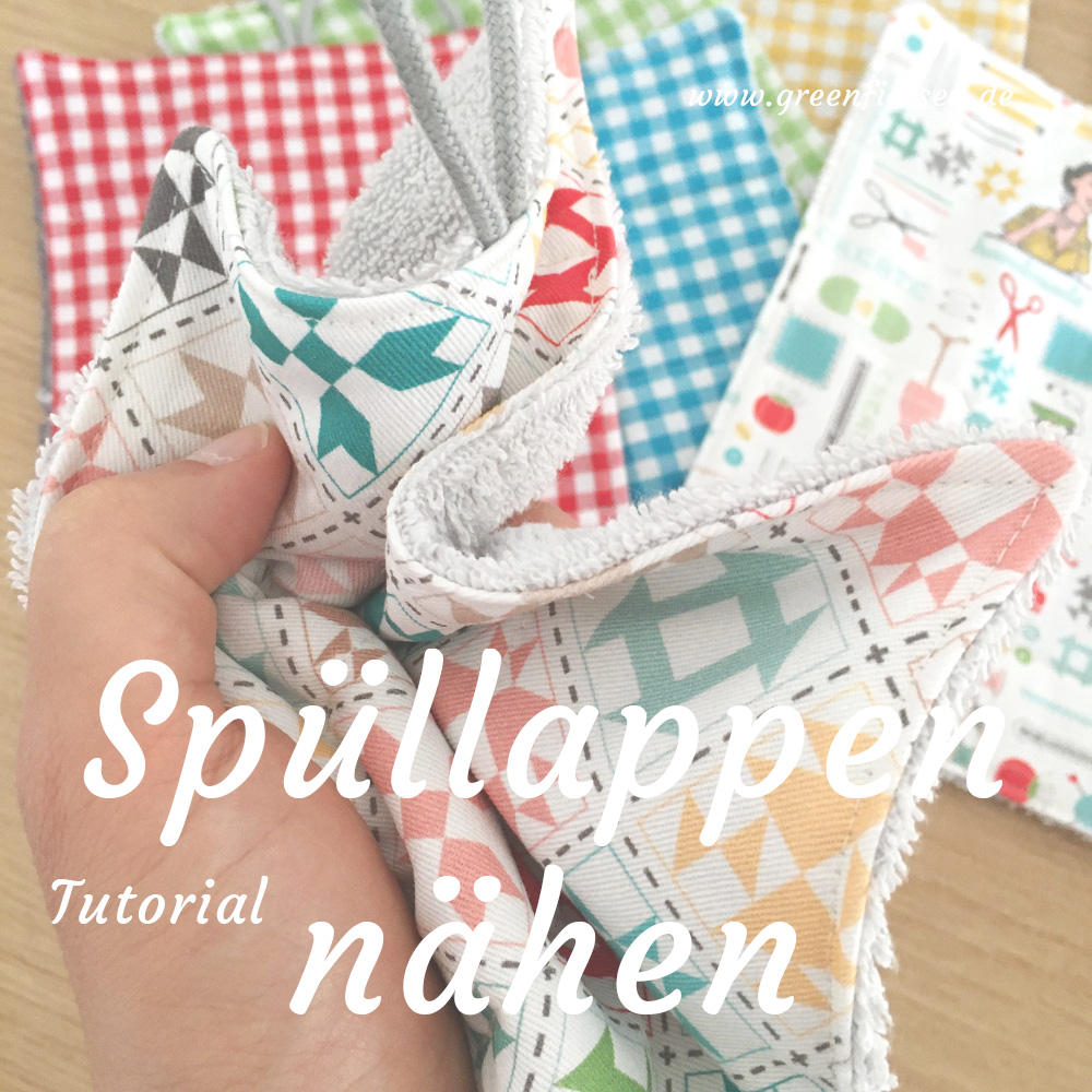 Tutorial | Spüllappen nähen