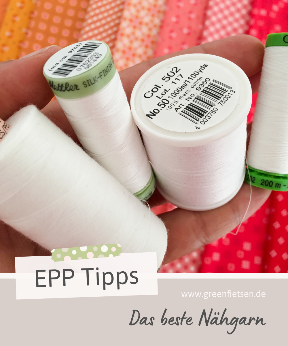 Tipps | Das beste Nähgarn für English Paper Piecing