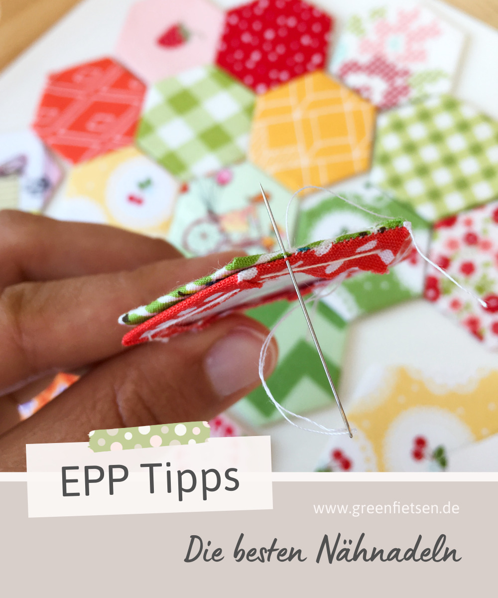Tipps| Die besten Nähnadeln für English Paper Piecing