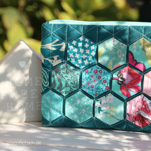 Täschchen mit Flying Hexies