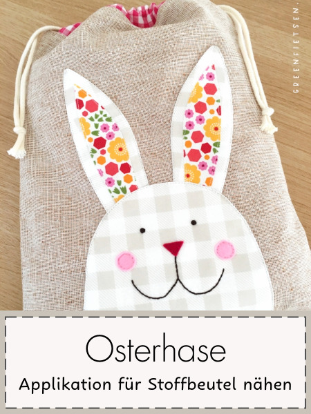Tutorial Osterhasen-Applikation nähen