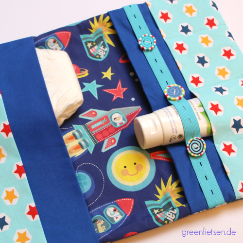 Raketenstarke Windeltasche