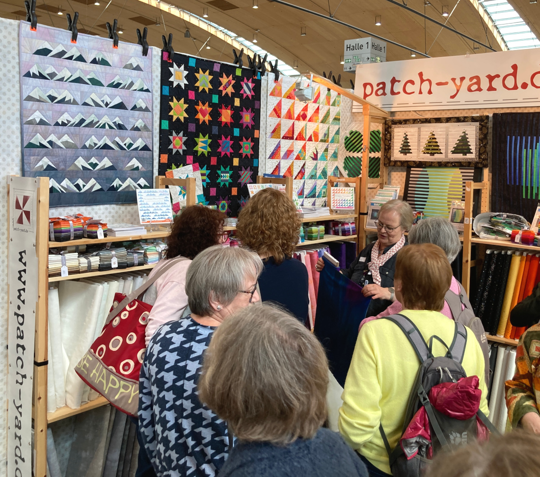 Stand von "patch-yard" auf der Nadelwelt in Karlsruhe 2026